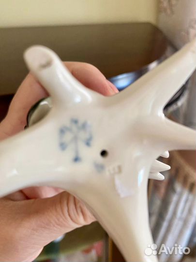 Фарфоровые статуэтки Зимородок