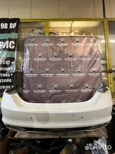 Задний бампер Kia quoris 3.8