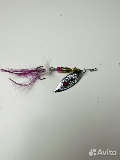 Набор блесен вертушек, колебалки на форель, 16шт