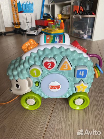 Fisher price ежик музыкальный игрушка