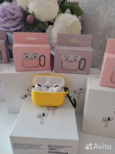 Airpods pro 2 premium с регулировкой громкости