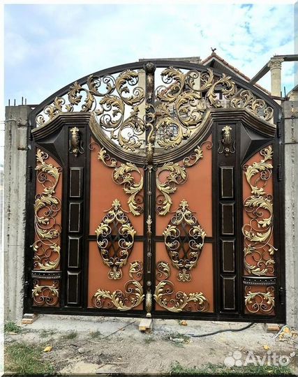 Ворота ковка