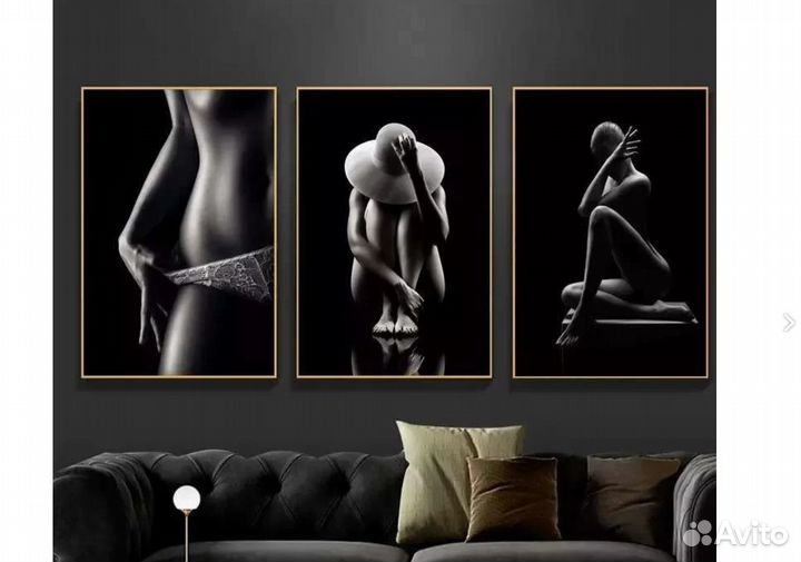 Современная картина на холсте Девушка