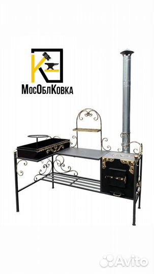 Мангал кованый для дачи