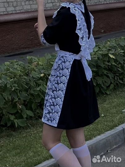 Школьный фартук и платье