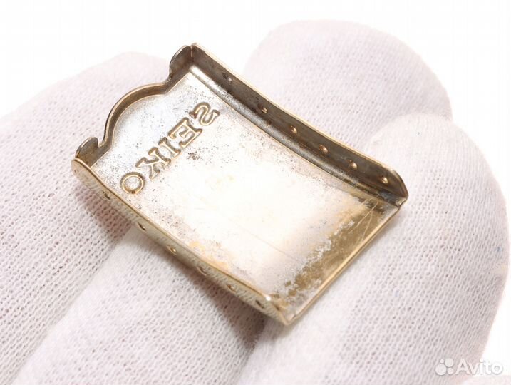 Seiko Щиток Защёлки Браслета Винтаж