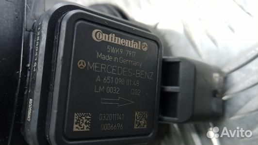 Расходомер воздуха дизельный mercedes benz vito W6