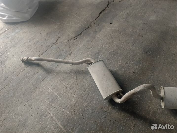 Глушитель ауди 80 б3