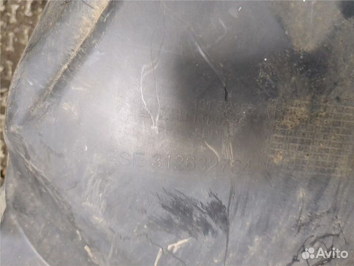 Защита арок (подкрылок) Opel Corsa D, 2012