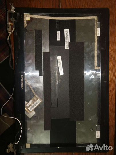 Верхняя крышка, петли, рамка, шлейф Lenovo g570