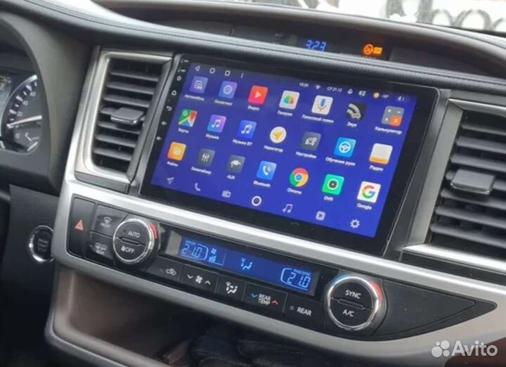 Андроид магнитолы для Toyota Highlander 3 XU 50