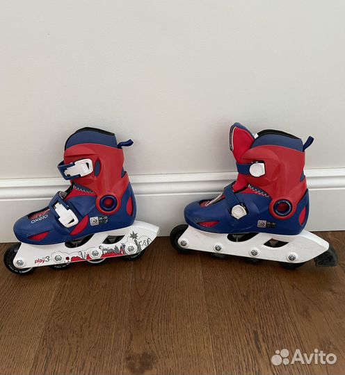 Роликовые коньки Oxelo р-р 28-30