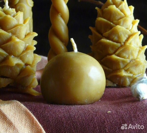 Свечи из пчелиного воска