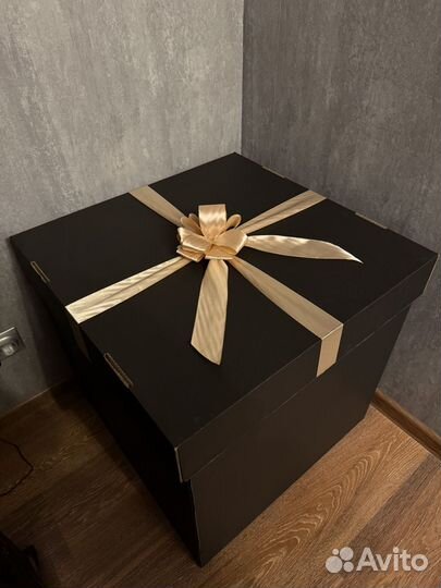 Большая коробка сюрприз для шаров