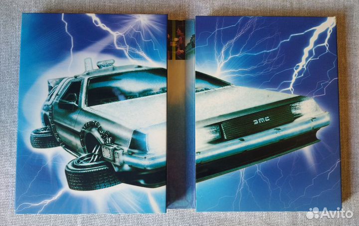 Назад в будущее трилогия (4 DVD) как новое