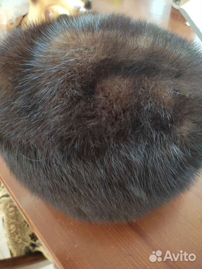 Шапка норковая женская