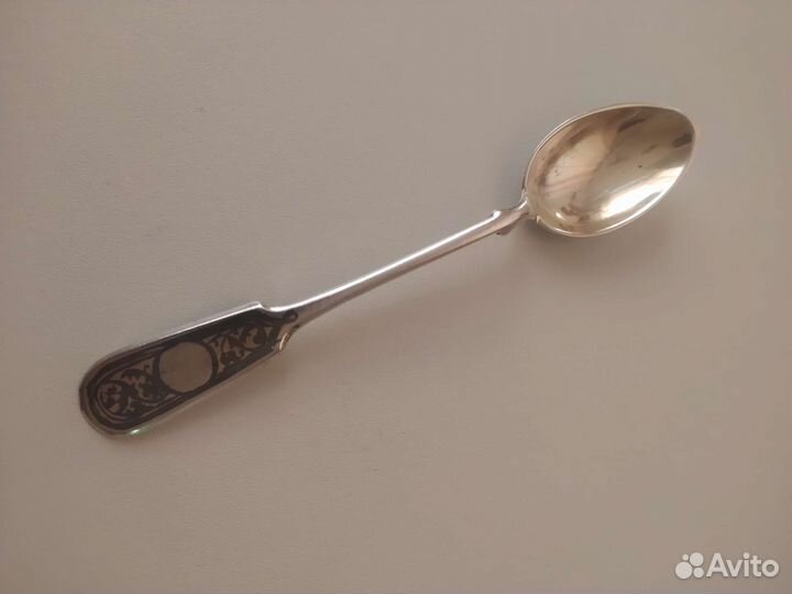 Серебряная чайная ложка СССР