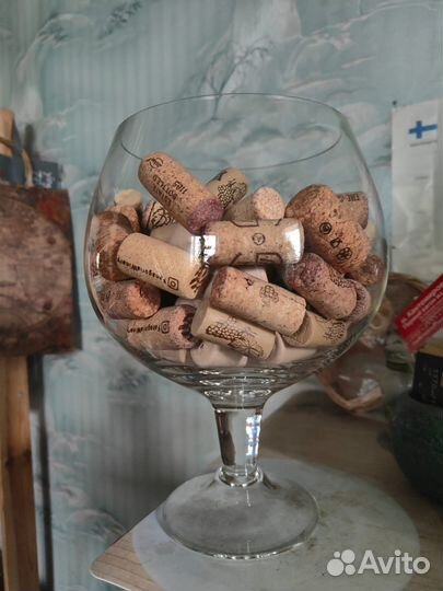 Аквариум ваза в виде рюмки