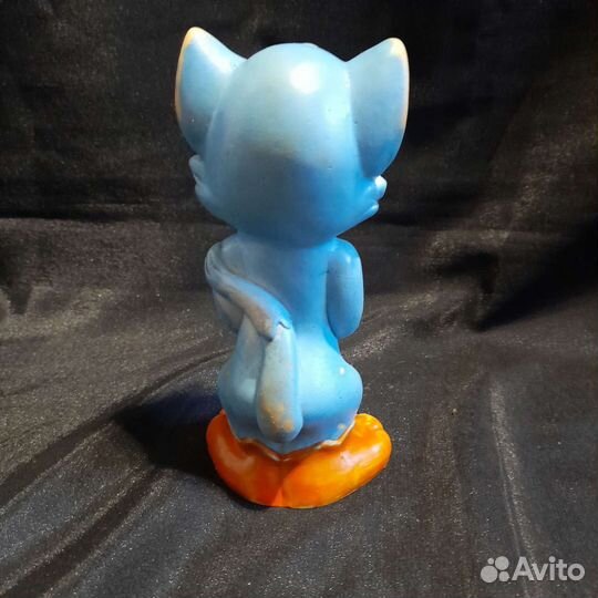 Редкая резиновая игрушка Кот из дисней