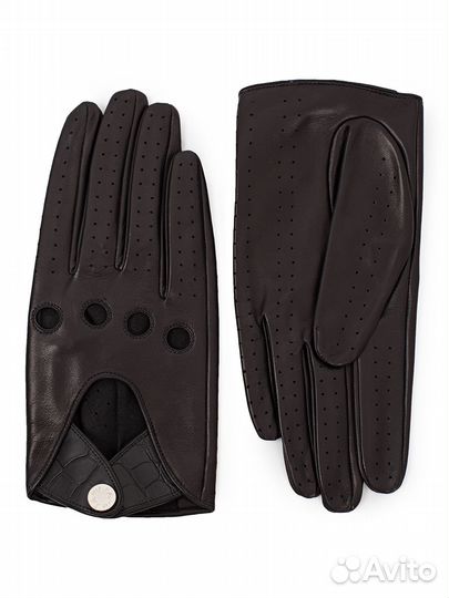 Мужские кожаные перчатки Верди