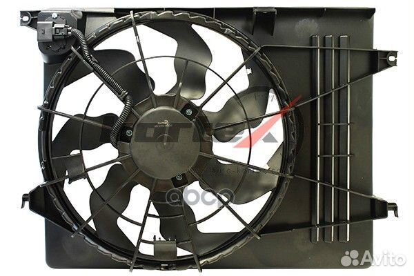 Вентилятор радиатора с кожухом KFD045 kortex