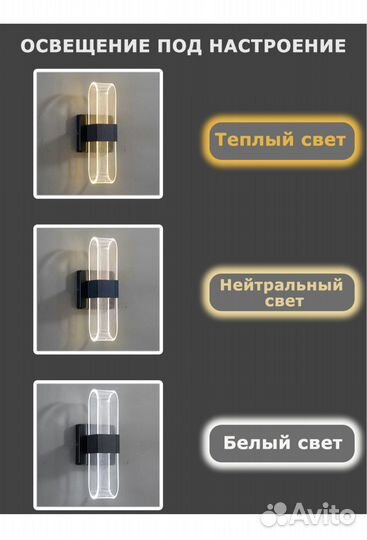 Бра настенный светильник