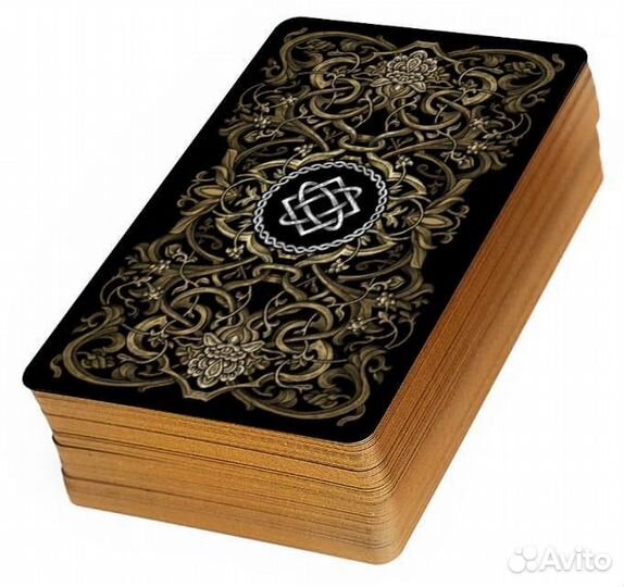 Карты Таро The Slavic Legends Tarot - large Version 14cm, Taroteca / Славянские Легенды 14 см, золот