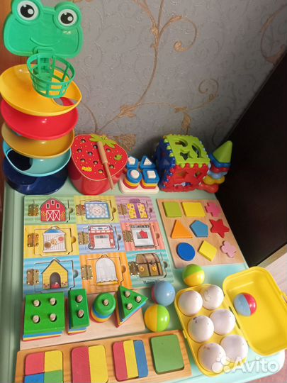 Развивающие игрушки от 1 года пакетом