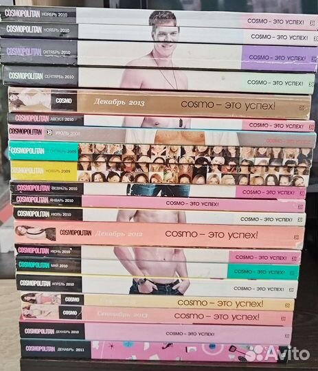 Журналы cosmopolitan, mini, glamour, она, oops