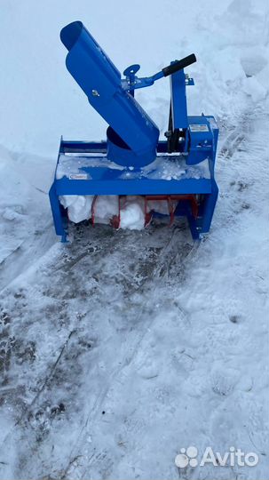 Мотоблок снегоуборщик