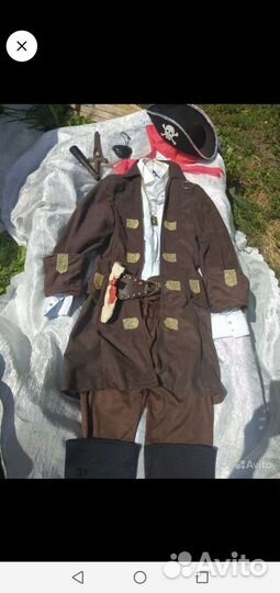 Костюм пирата, разбойника