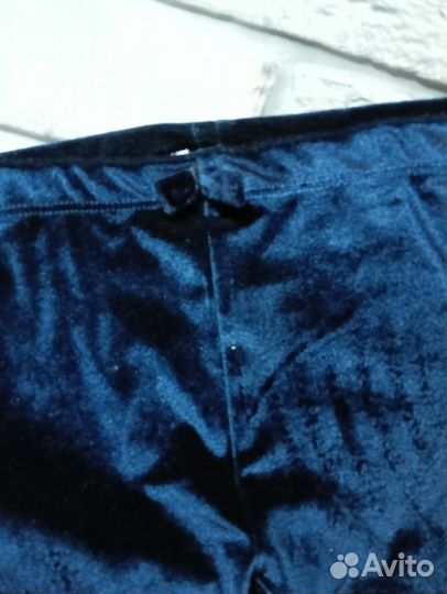 Лосины бархатные размер 98