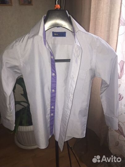 Рубашки на мальчика в школу размер 128