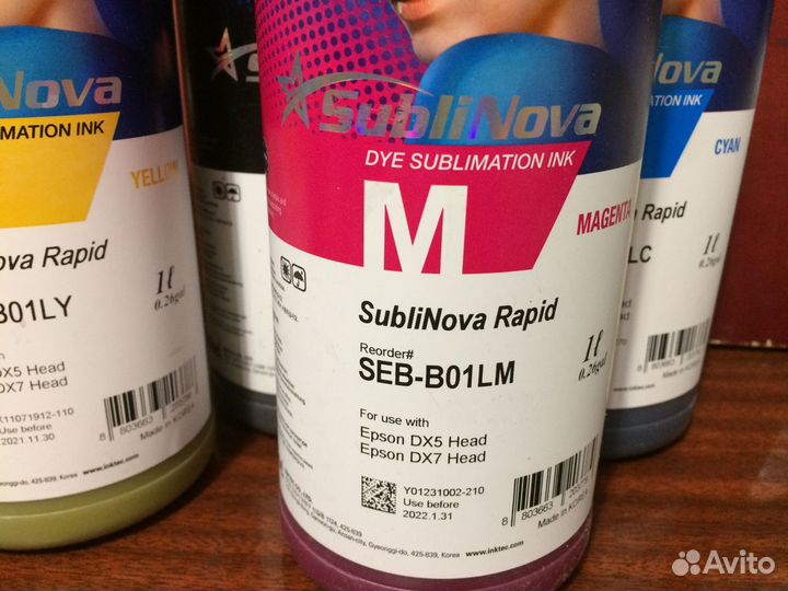 Сублимационные чернила InkTec SEB-B01L для Epson