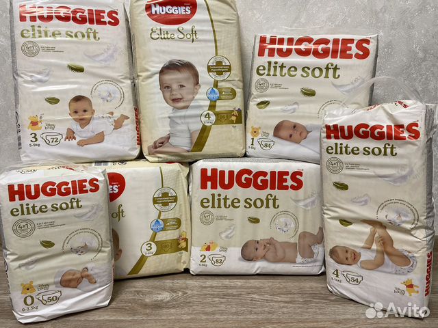 Huggies elite soft 1-5 размер