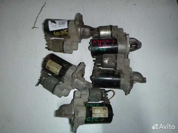 Стартер opel astra J 2010