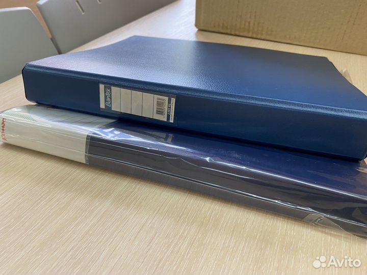 Папки скорошиватель Комус на 2х и 4х кольцах