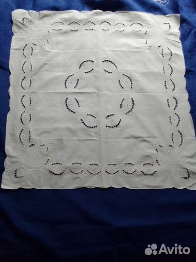 Скатерть чайная винтаж Европа ручная работа