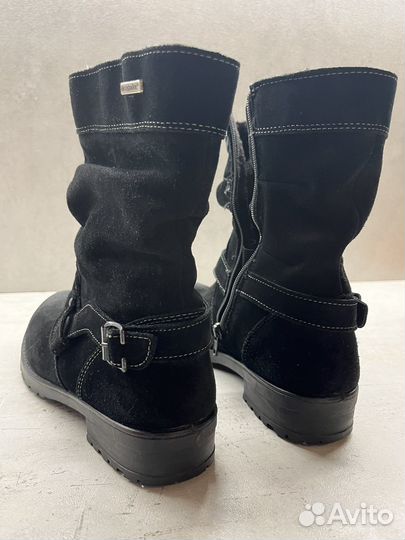 Полусапоги замшевые демисезон