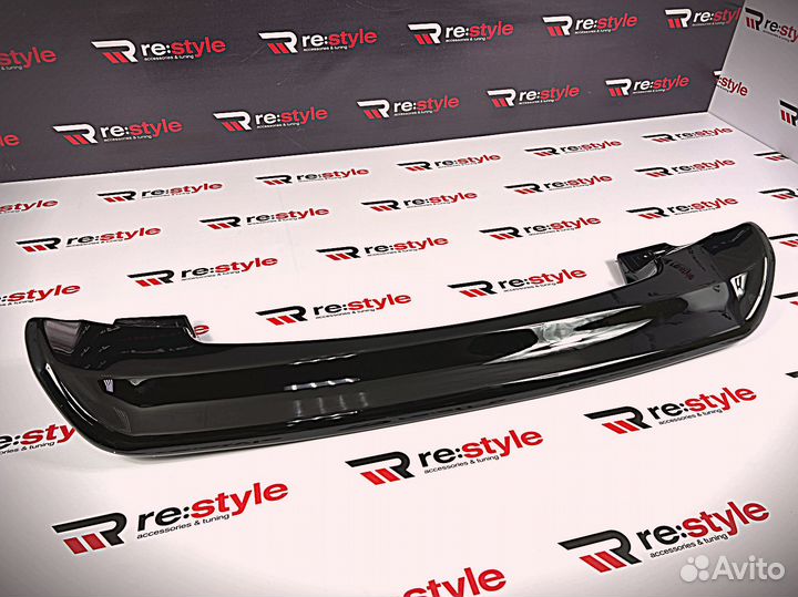 Спойлер Toyota Land Cruiser 200 Черный 202