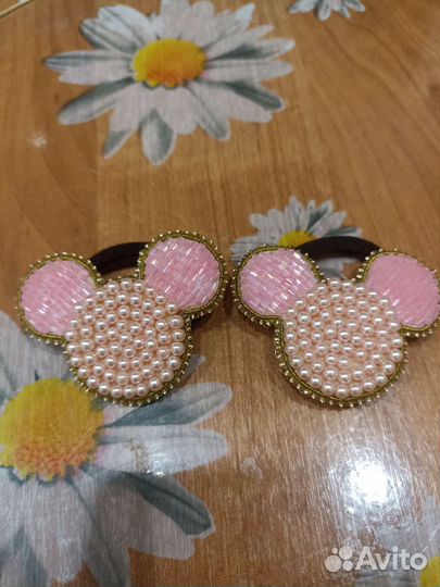 Резинки для волос ручной работы