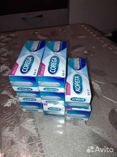 Гель для фиксации зубных протезов corega