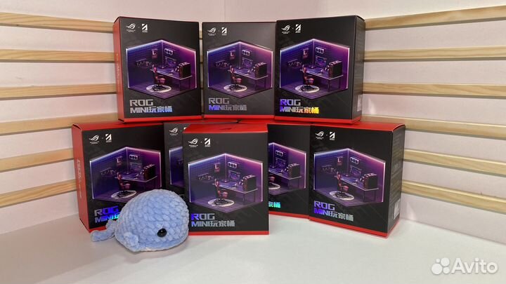 Asus ROG miniature combo полный набор 8 минифигуро