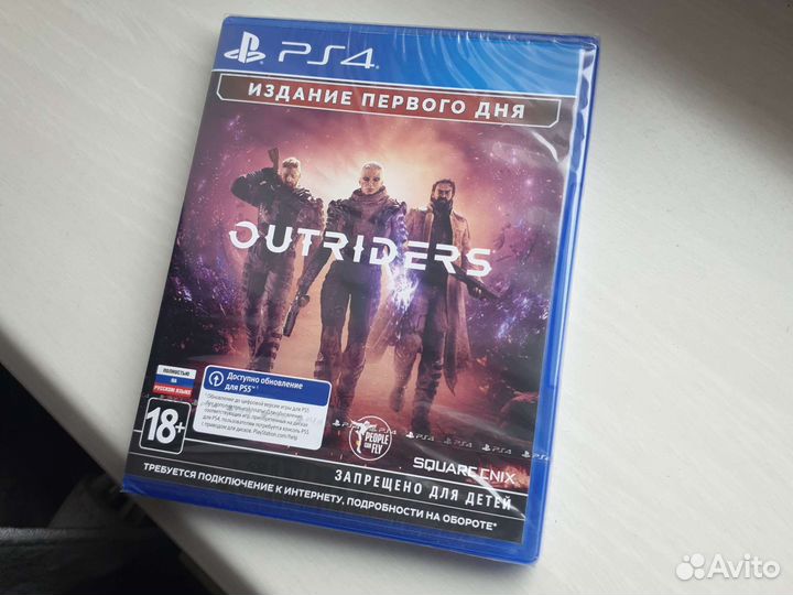 Игра ps4/ps5 outriders новая в пленке