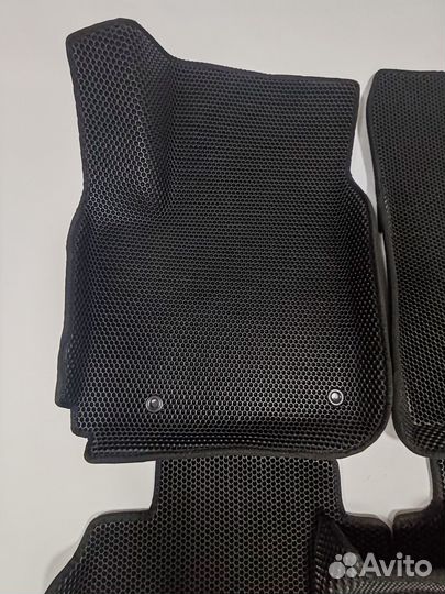 3D эва коврики c бортами Kia Soul III + рест