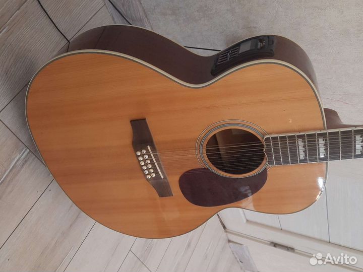 Гитара двенадцатиструнная электро акустика