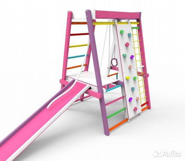 Детский спортивный комплекс Скалолаз Фиалка