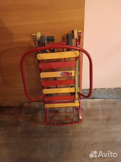 Детские зимние санки коляска