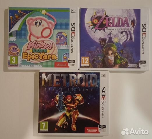 Игры для Nintendo 3DS купить в Москве | Электроника | Авито