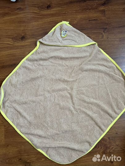 Полотенце уголок (с капюшоном)